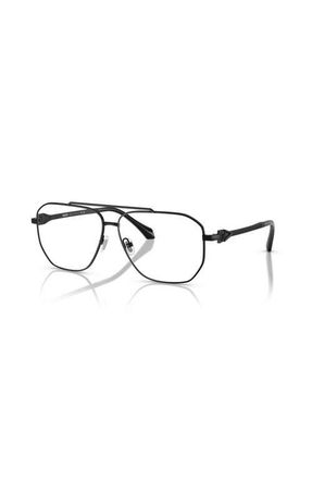 Versace 57mm Square optical glasses in Black at Nordstrom