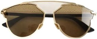 Dior Pre-owned Accessories, female, Brown, Size: ONE SIZE Pre-owned So Real Sunglasses