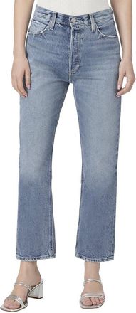 Paige Paige Billy Costar High Rise Slim Straight Leg Crop Jean