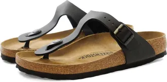 Birkenstock Womens Gizeh Sandals In Black