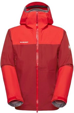 Mammut Alto Guide Hardshell Hooded Jacket Regenjacke f&uuml;r Herren | rot