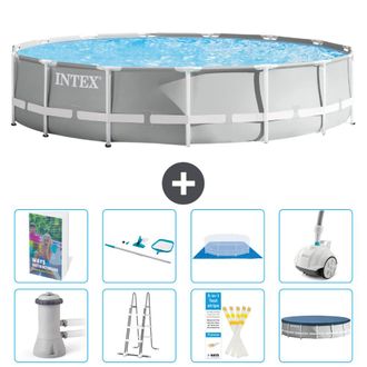 Intex Piscina Prism Frame Redonda - 457x107 Cm - 9-piezas S605