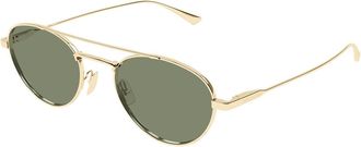 Saint Laurent Zonnebril Metallic