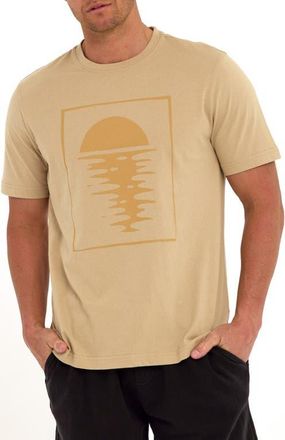 Threads 4 Thought Soft Wash On the Horizon Graphic T-Shirt in Sandstone at Nordstrom, Size Xx-Large