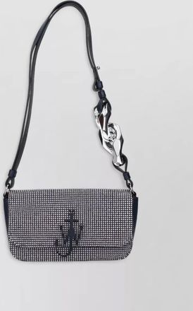 J.W.Anderson bumper fabric crystal-embellished shoulder bag