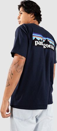 Patagonia P-6 Logo Responsibili T-Shirt blau