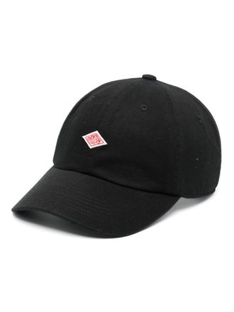 Danton Honkbalpet met logopatch - Zwart