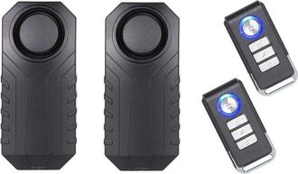 OEM Alarma Antirrobo Para Bicicleta, Con Control Remoto, 113 Db De Potencia (paquete De 2)