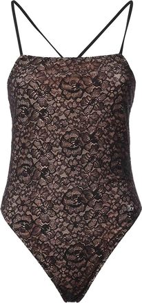 Dolce & Gabbana Lace One-Piece Swimsuit