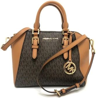 Michael Kors Pre-owned Handbags, female, Brown, Size: ONE SIZE Pre-owned Plastic handbags