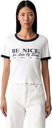 Sporty & Rich T-Shirts - Dames - T-shirts - Wit - M - Tops
