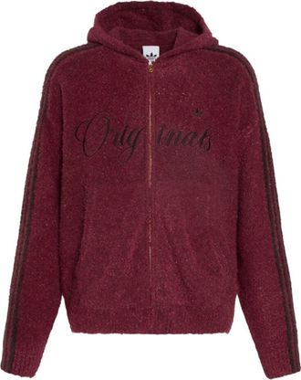 adidas Crafted Jacket Hoodie Collegiate Burgundy KT0718