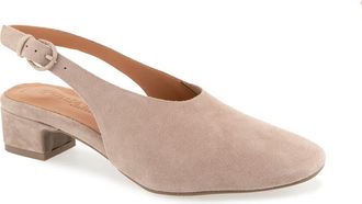 Gentle Souls Kellis Slingback Pump in Mushroom Suede at Nordstrom, Size 7.5
