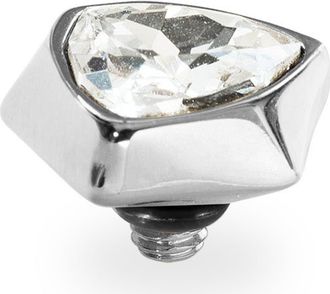 Qudo Triangolo Top 0.39 in Silver/crystal at Nordstrom