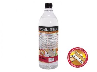 Purline Purline - Combustible Etanol De Origen Natural Aroma Madera. Caja 12 Botellas De 1l