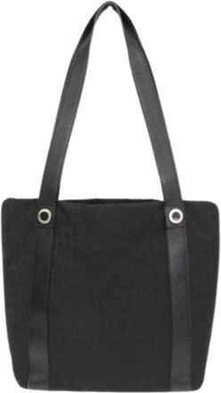 Bulgari Pre-owned Agatha Shopping Medium Tote Bag - Dames - Vintage Shopper - Zwart - ONE Size - Vintage