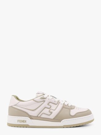 Fendi Sneakers in pelle con logo ff laterale - FENDI - gender_Man