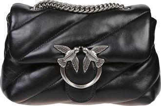 Pinko Love Mini Puff Sheepskin Shoulder Bag