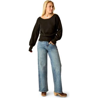 Carve Designs Audrey Wide Leg in Blue Ridge at Nordstrom, Size 12 31