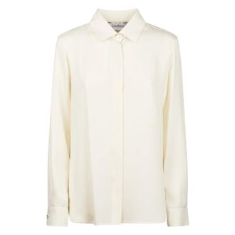 Max Mara Shirts, female, Beige, Size: 2XS Camicia