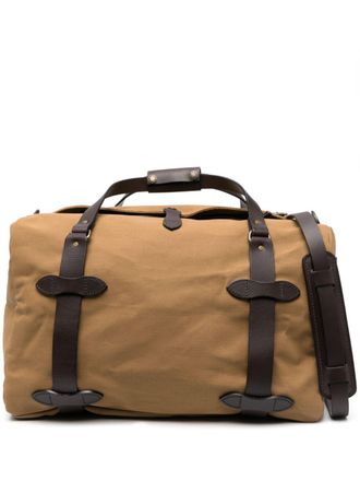 Filson logo-debossed duffle bag - Neutrals