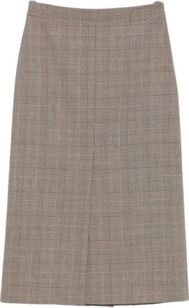 Twinset Mujer, Faldas, Marr&oacute;n, Talla: L