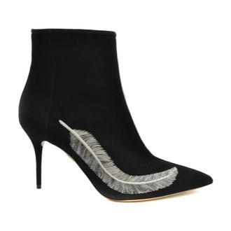 Charlotte Olympia Schoenen, Dames, Zwart, 36 EU, Boots