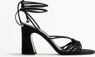 H&M Sandaletten mit Absatz - Schwarz