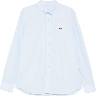 Lacoste Camicia - Heren - Casual Overhemden - Blauw - M - Overhemden