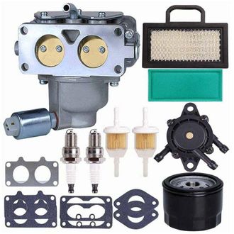 OEM Kit De Carburador 791230 Para Motor Y Stratton 407777 20-25, 699709 499804 La150 La145 La130 L120-crezuo