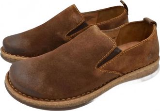 Born Mens Bryson Slip On Shoes In Brown