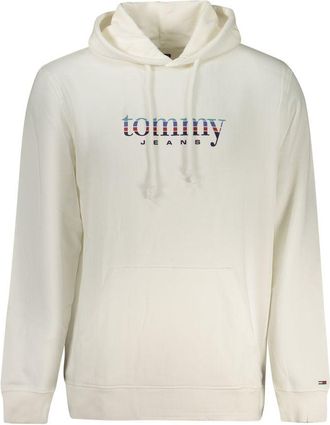 Tommy Hilfiger Witte Katoenen Heren Hoodie