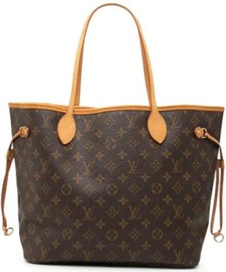 Louis Vuitton Pre-owned Neverfull MM - Dames - Vintage Shopper - Bruin - ONE Size - Leer - Vintage
