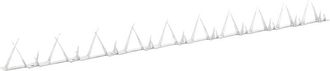 vidaXL Vidaxl - Wall Spikes 25 pcs Steel 1 m