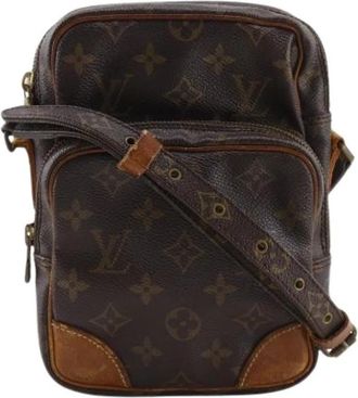 Louis Vuitton Pre-owned Monogram Schoudertas - Dames - Vintage Schoudertas - Bruin - ONE Size - Vintage