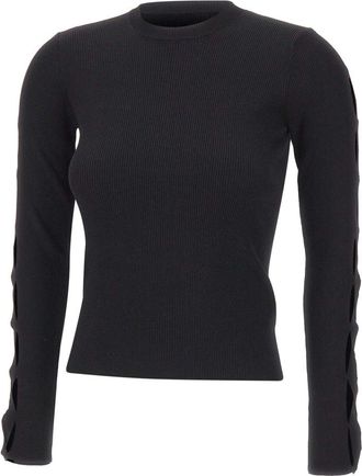 Kaos Kaos, Truien & Vesten, Dames, Zwart, S, Trui met ronde hals