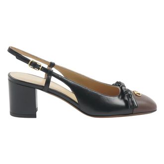 Valentino Pumps, female, Black, Size: 6 1/2 US Valet Du Roi Slingback Pump