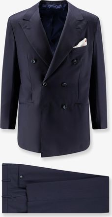 Kiton Ciro Paone Abito doppiopetto in lana - KITON CIRO PAONE - gender_Man