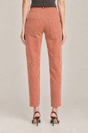 Brunello Cucinelli Straight-Leg Cotton Trousers - Orange