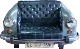 Biscottini International Iron sofa made by a true and original machine