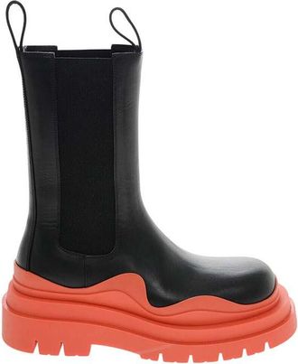 Bottega Veneta Black Chelsea Boots