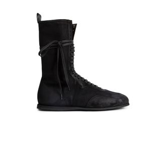 Ann Demeulemeester Fides Soft High-Top Boxing Sneakers