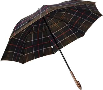 Barbour Tartan Walker Umbrella - unisex - Paraplus - Blauw - ONE Size - Nylon - Accessoires