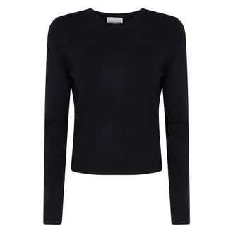Semicouture Kristy Knit - Dames - Ronde hals truien - Zwart - S - Polyester - Truien & Vesten