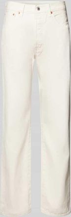 Levi's Regular Fit Jeans Modell 501 in Offwhite, Gr&ouml;&szlig;e 36/32
