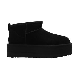 UGG Winter Boots, female, Black, 8 UK, Classic Ultra Mini Platform