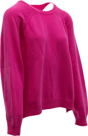 Valentino Garavani Women Knit Sweater in Womens Fuchsia
