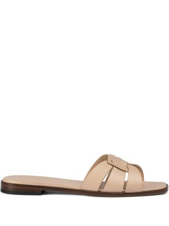 Doucal's leather sandals - Neutrals
