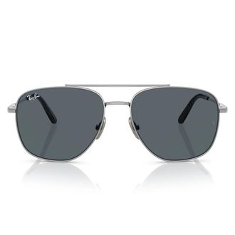 Ray-Ban Sunglasses Rb8097 9209 R5 William Titanium Silver/Blue Unisex