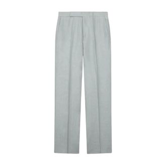 Lardini Wide Trousers, male, Blue, Size: 2XL Pantalone Drop Reg